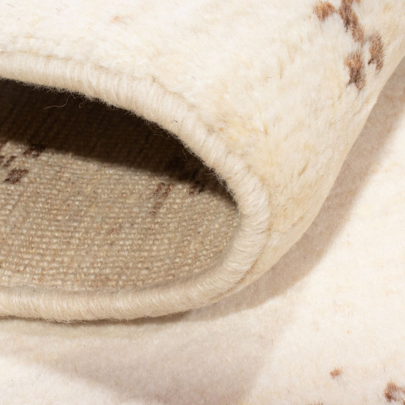 Dywan Gabbeh - perski - 144 x 97 cm - jasny beż