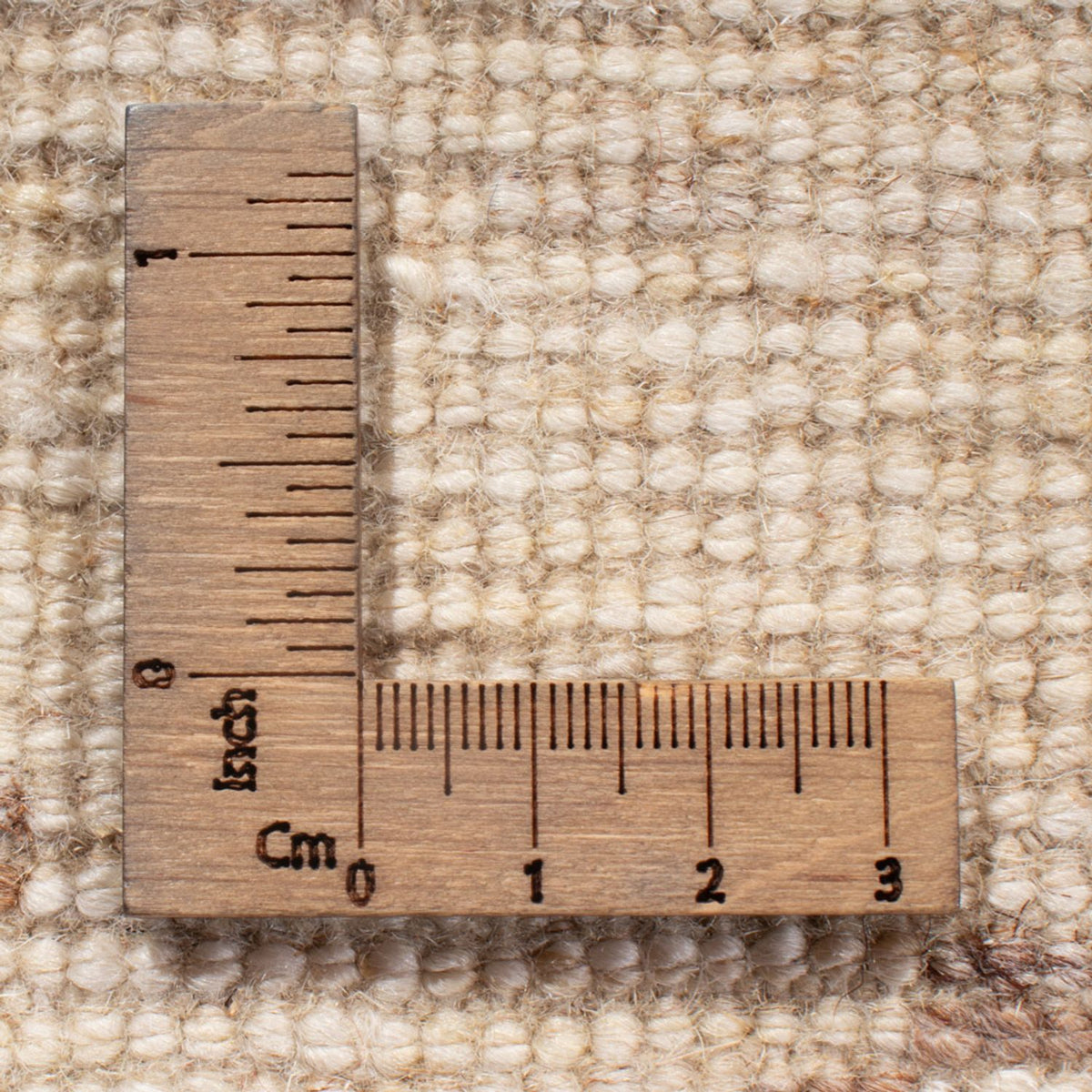 Dywan Gabbeh - perski - 144 x 97 cm - jasny beż