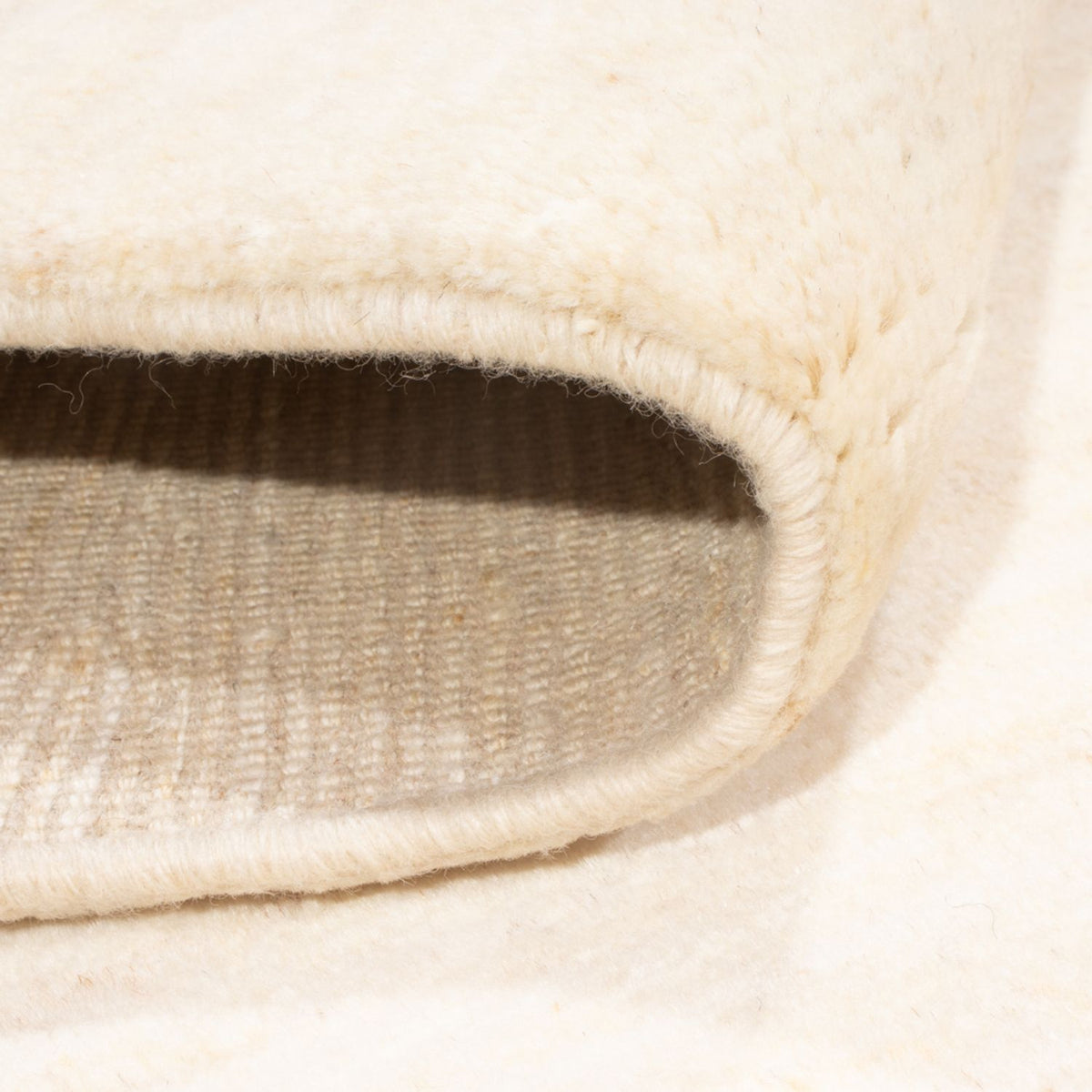 Dywan Gabbeh - perski - 157 x 108 cm - jasny beż