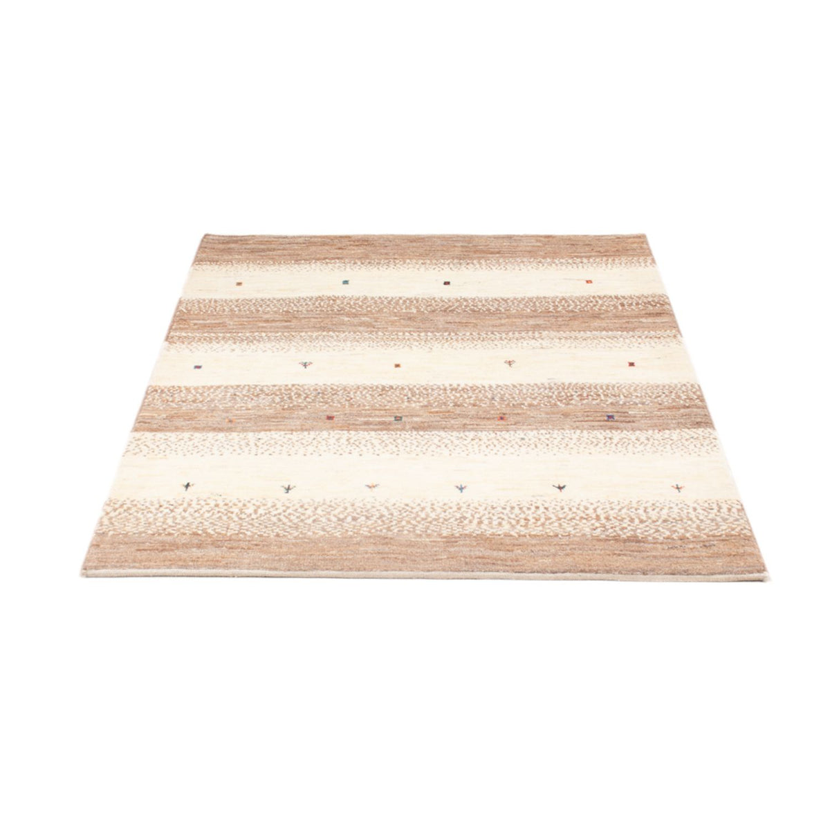 Dywan Gabbeh - perski - 143 x 97 cm - wielokolorowy