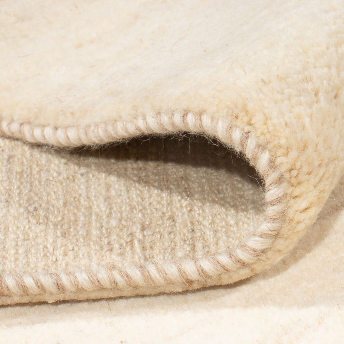 Dywan Gabbeh - perski - 238 x 166 cm - jasny beż