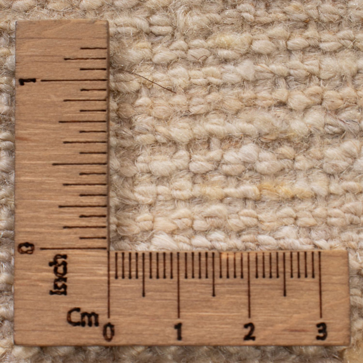 Dywan Gabbeh - perski - 95 x 61 cm - beżowy