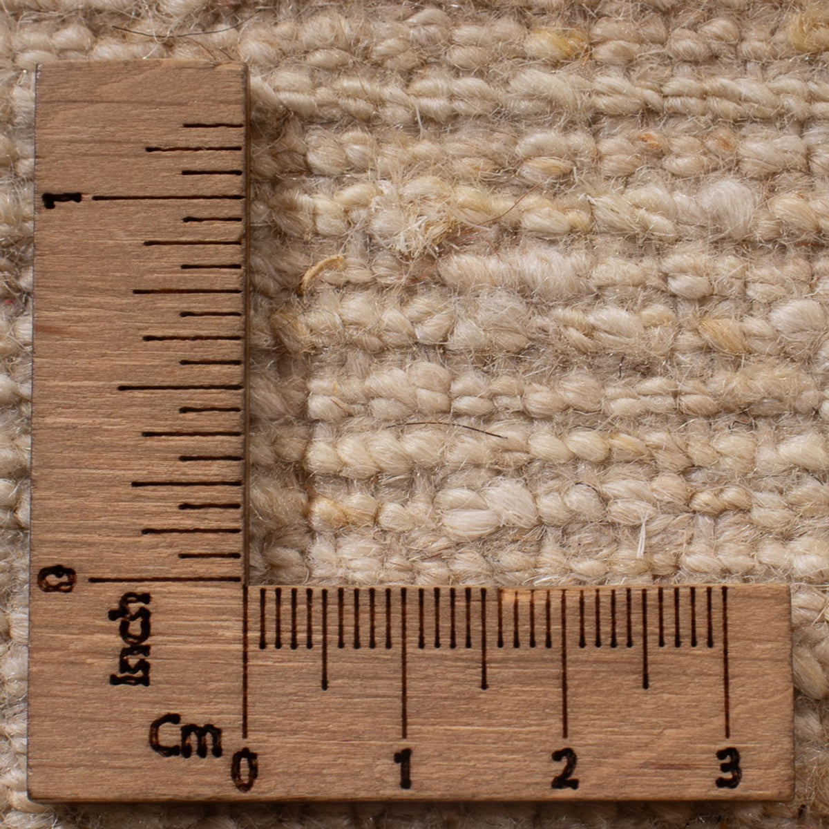 Dywan Gabbeh - perski - 90 x 61 cm - beżowy