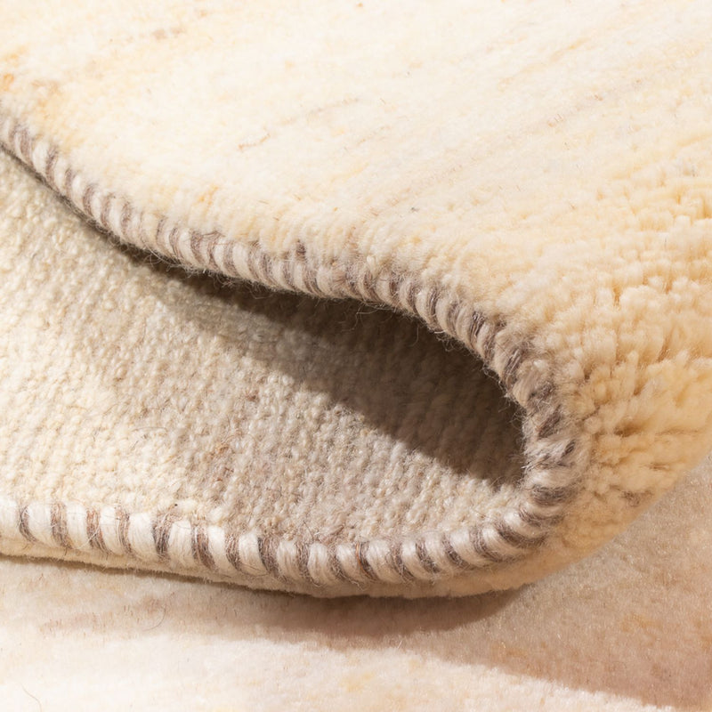 Dywan Gabbeh - perski - 94 x 61 cm - beżowy