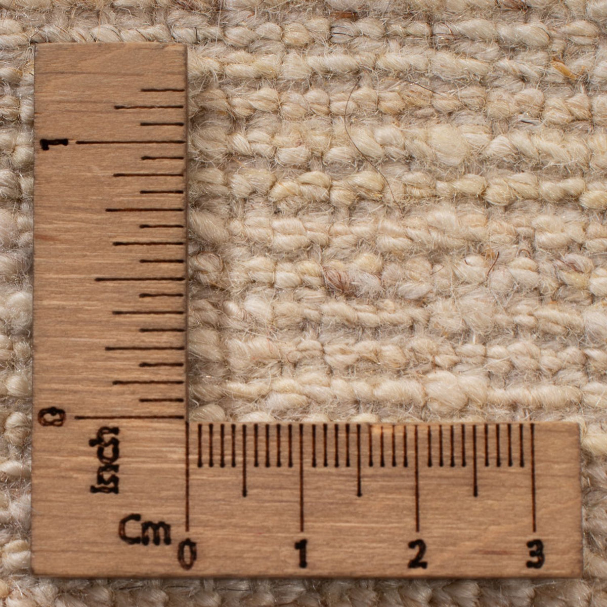 Dywan Gabbeh - perski - 94 x 61 cm - beżowy