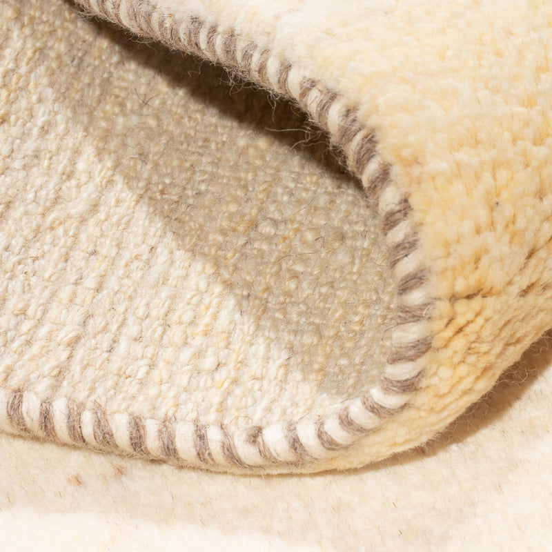 Dywan Gabbeh - perski - 97 x 59 cm - beżowy