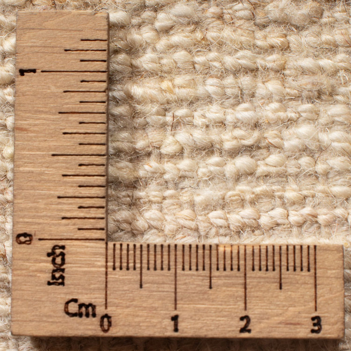 Dywan Gabbeh - perski - 92 x 61 cm - beżowy