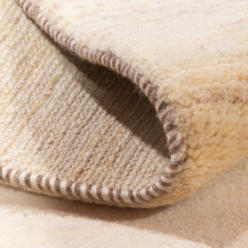 Dywan Gabbeh - perski - 89 x 58 cm - beżowy