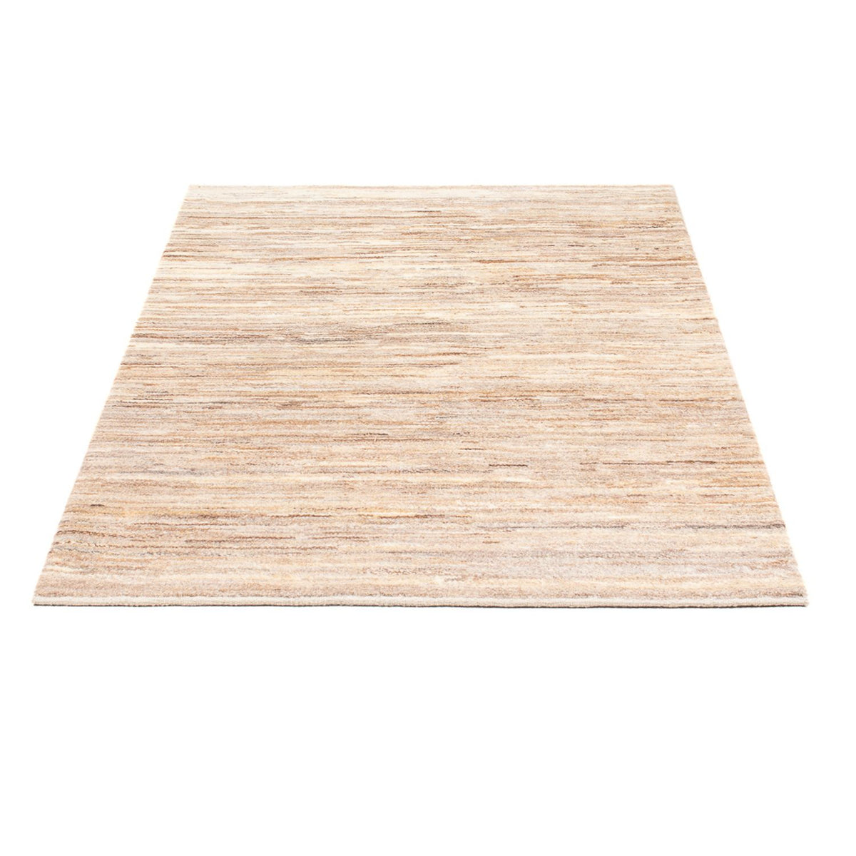 Dywan Gabbeh - perski - 136 x 97 cm - ciemny beż