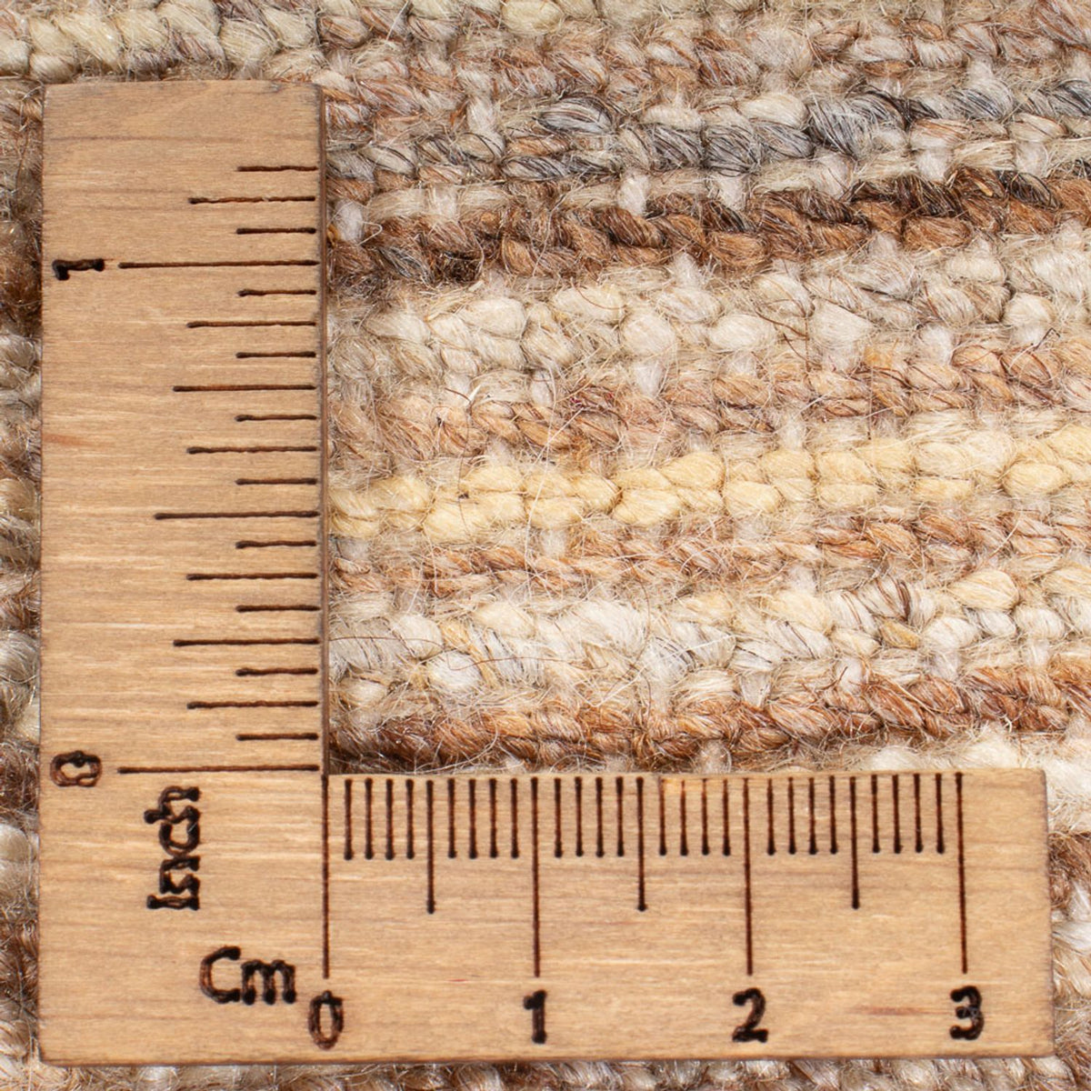 Dywan Gabbeh - perski kwadratowy  - 184 x 158 cm - jasny beż