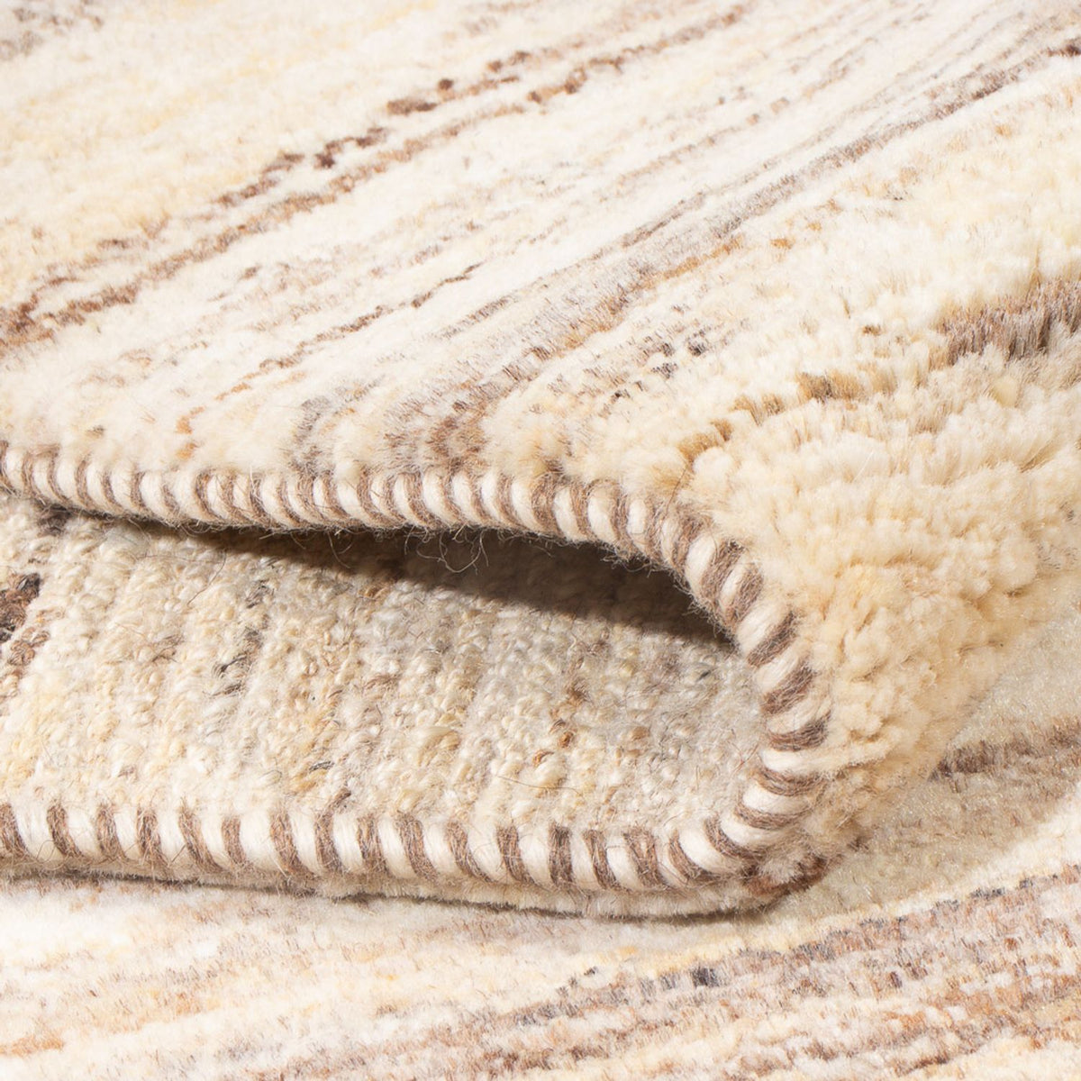 Dywan Gabbeh - perski - 145 x 100 cm - natura