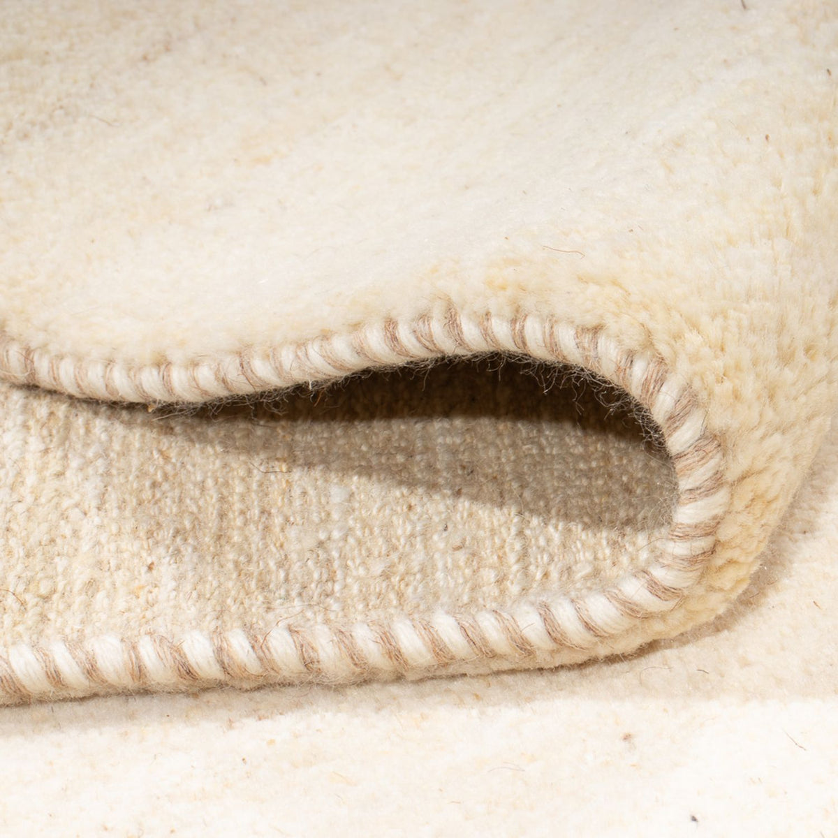 Dywan Gabbeh - perski - 240 x 165 cm - jasny beż