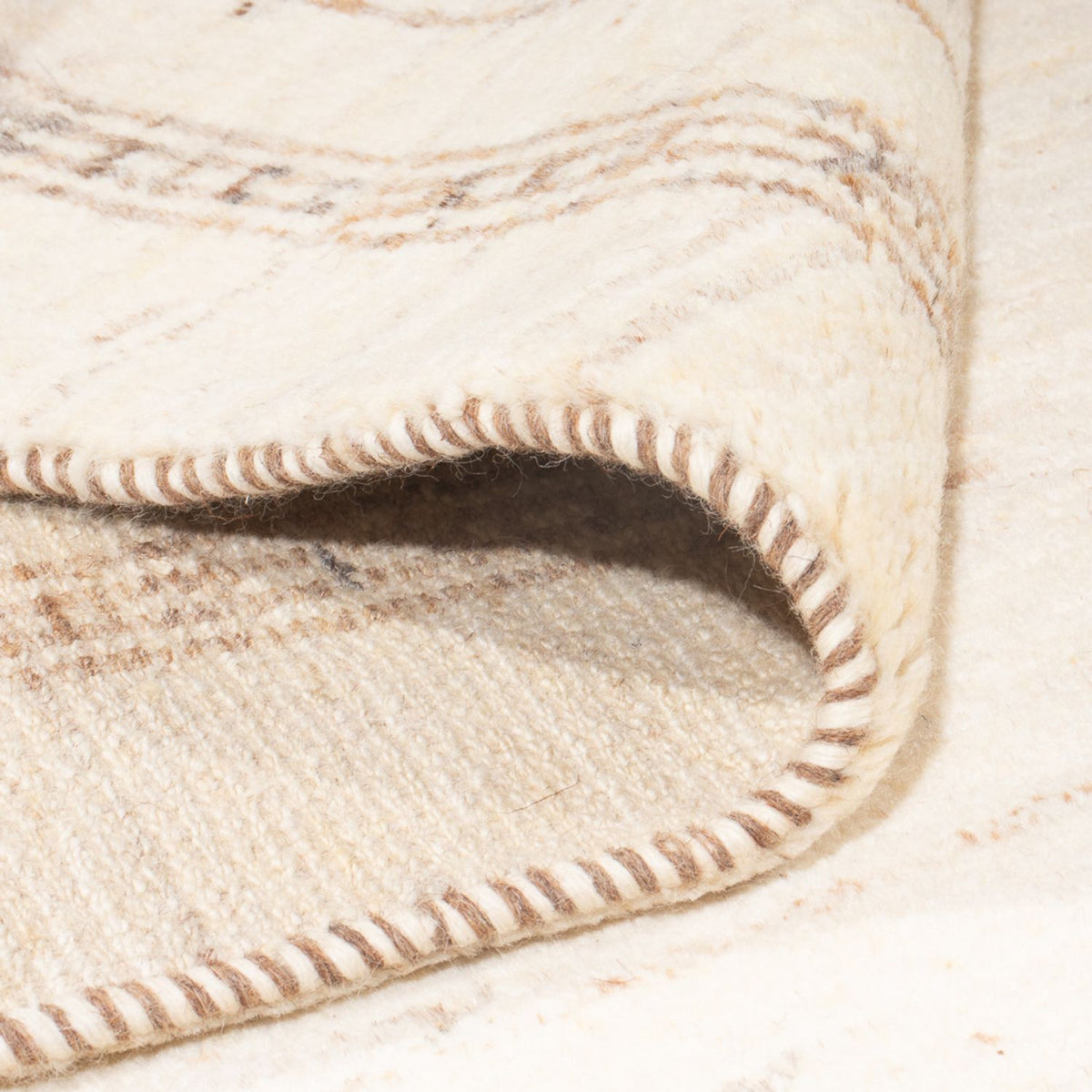 Dywan Gabbeh - perski - 303 x 215 cm - jasny beż