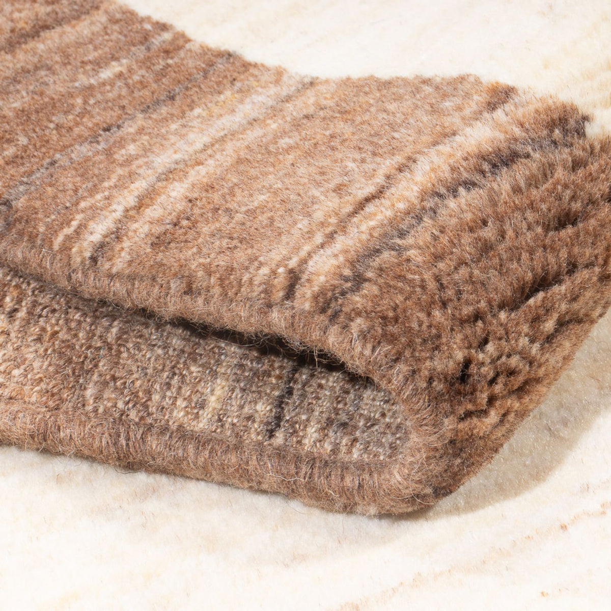 Biegacz Dywan Gabbeh - perski - 225 x 84 cm - natura