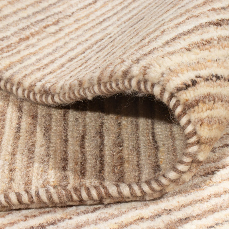 Dywan Gabbeh - perski - 216 x 173 cm - jasnobrązowy