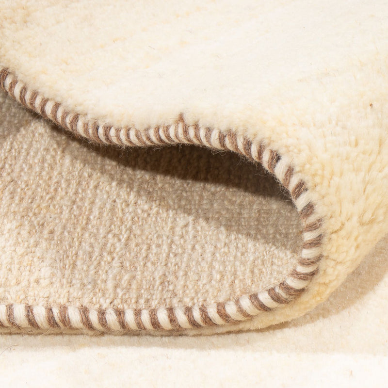 Dywan Gabbeh - perski - 241 x 166 cm - jasny beż