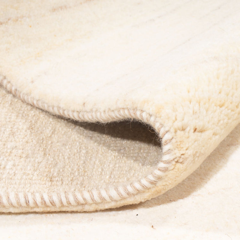 Dywan Gabbeh - perski - 244 x 200 cm - biały