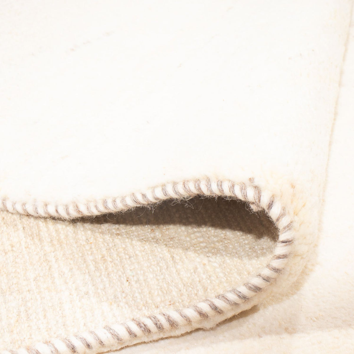 Dywan Gabbeh - perski - 306 x 210 cm - biały