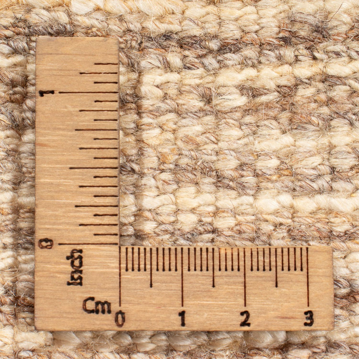 Dywan Gabbeh - perski - 160 x 98 cm - ciemny beż