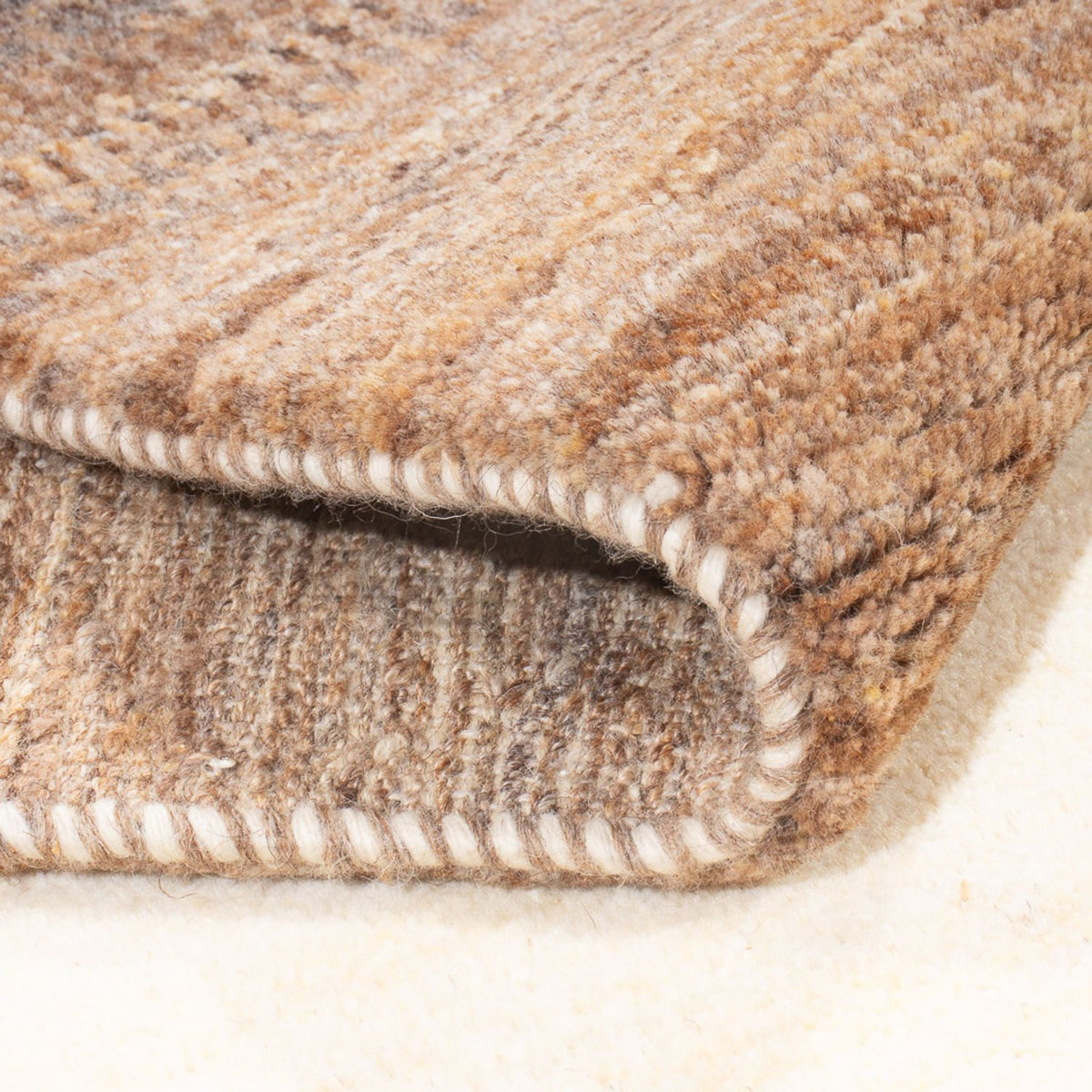 Biegacz Dywan Gabbeh - perski - 231 x 80 cm - natura