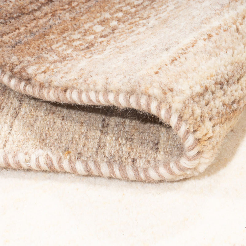 Biegacz Dywan Gabbeh - perski - 245 x 81 cm - natura