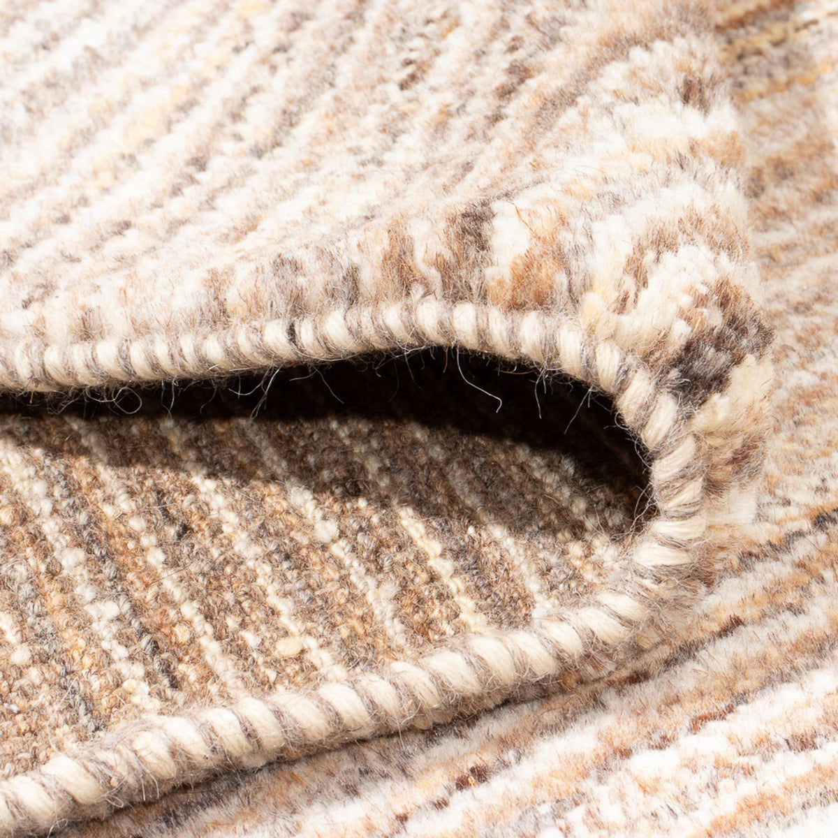 Dywan Gabbeh - perski - 413 x 247 cm - brązowy