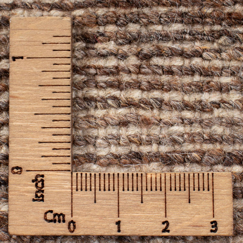 Dywan Gabbeh - perski - 94 x 58 cm - ciemny camel