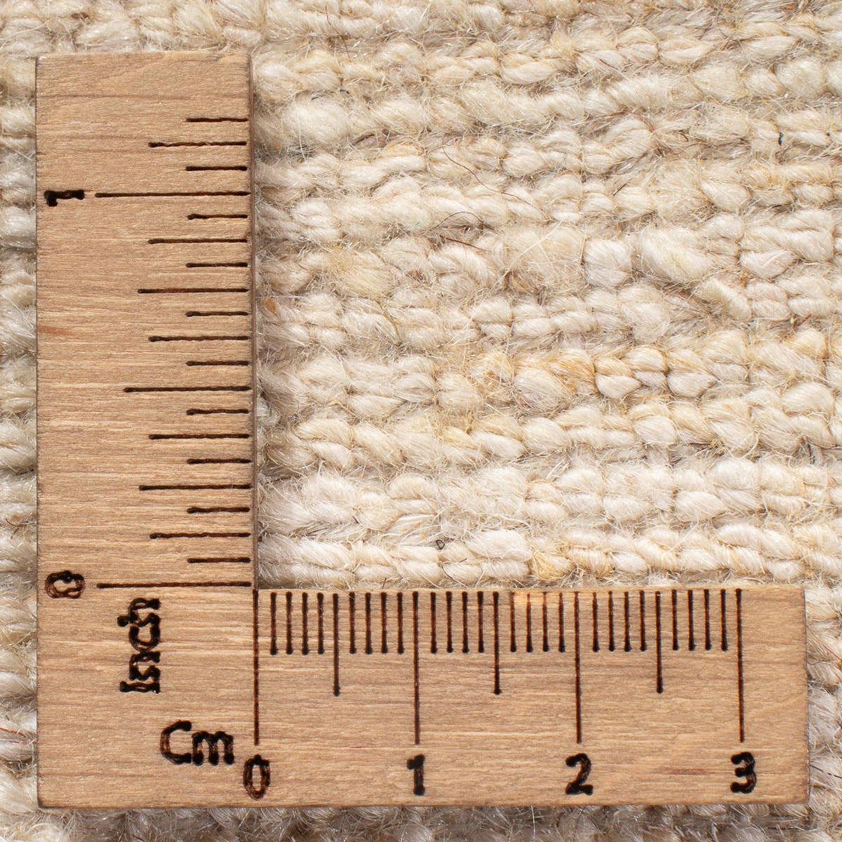 Dywan Gabbeh - perski - 98 x 61 cm - beżowy