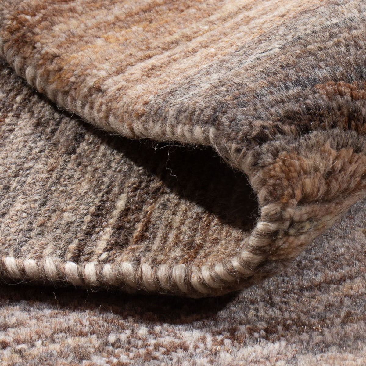 Dywan Gabbeh - perski - 93 x 50 cm - wielokolorowy