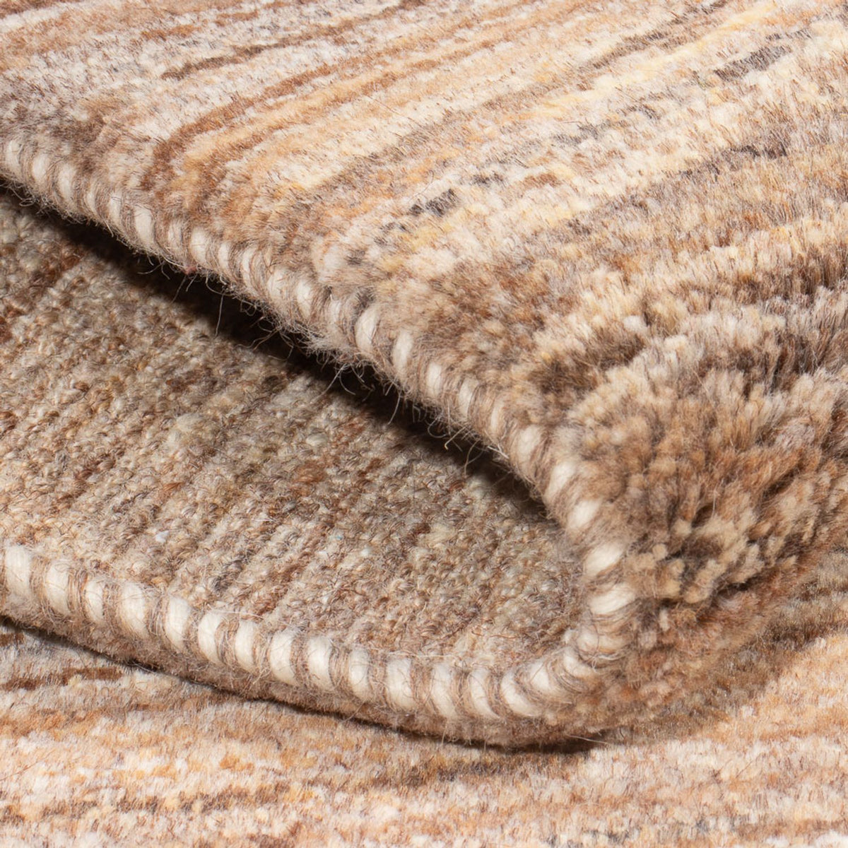 Dywan Gabbeh - perski - 92 x 62 cm - brązowy