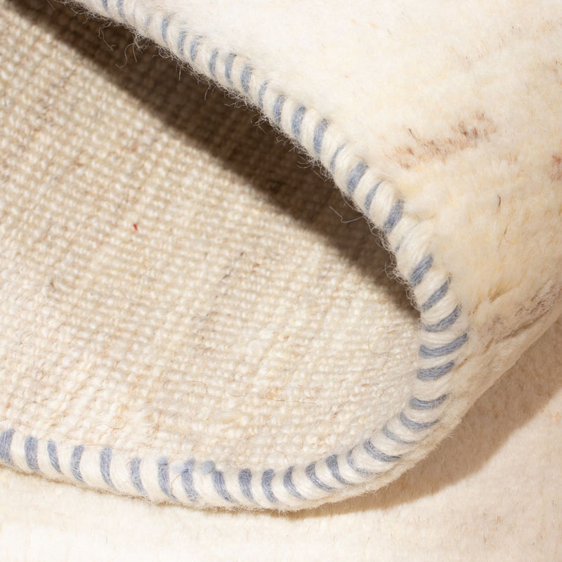 Dywan Gabbeh - perski - 97 x 59 cm - kremowy