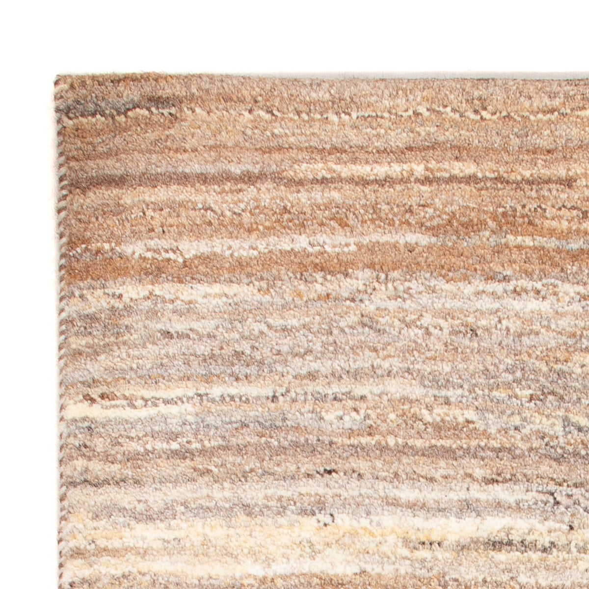 Dywan Gabbeh - perski - 96 x 61 cm - jasnobrązowy