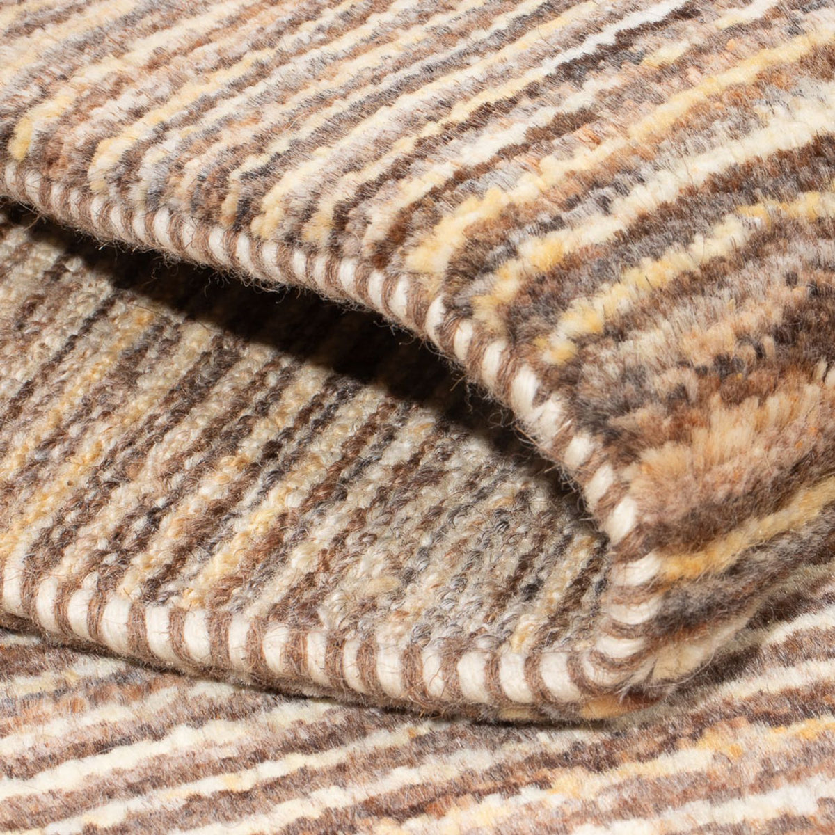 Dywan Gabbeh - perski - 96 x 62 cm - brązowy