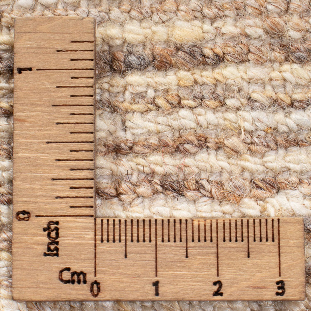 Dywan Gabbeh - perski - 96 x 64 cm - jasny beż