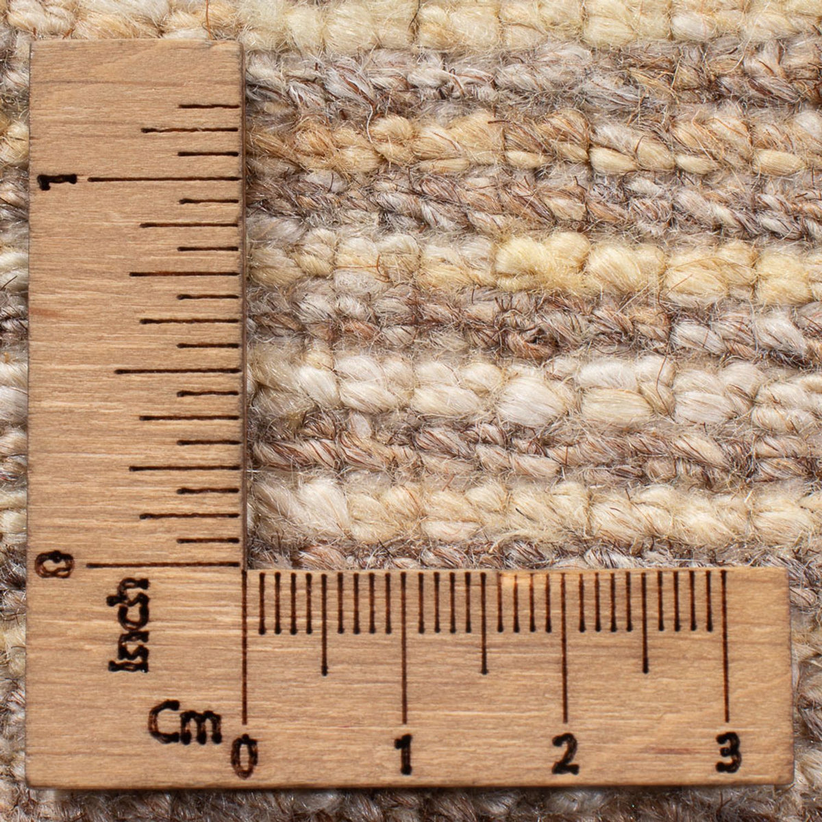 Dywan Gabbeh - perski - 98 x 62 cm - jasny beż