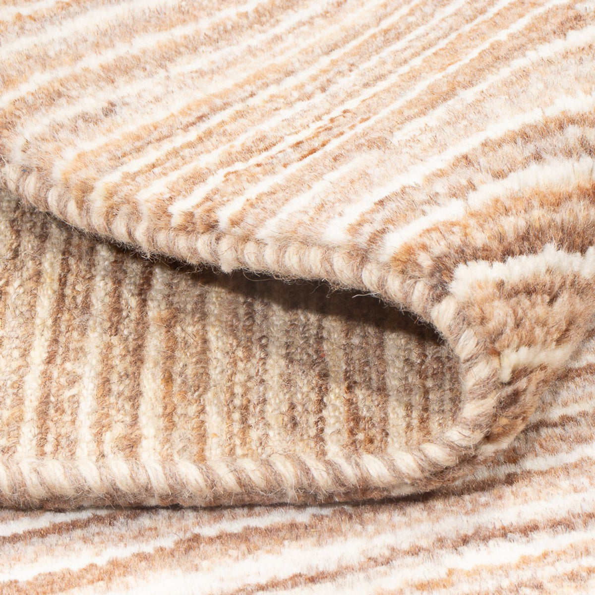 Dywan Gabbeh - perski - 140 x 98 cm - beżowy