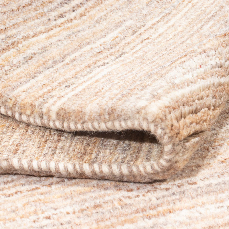 Dywan Gabbeh - perski - 150 x 96 cm - ciemny beż