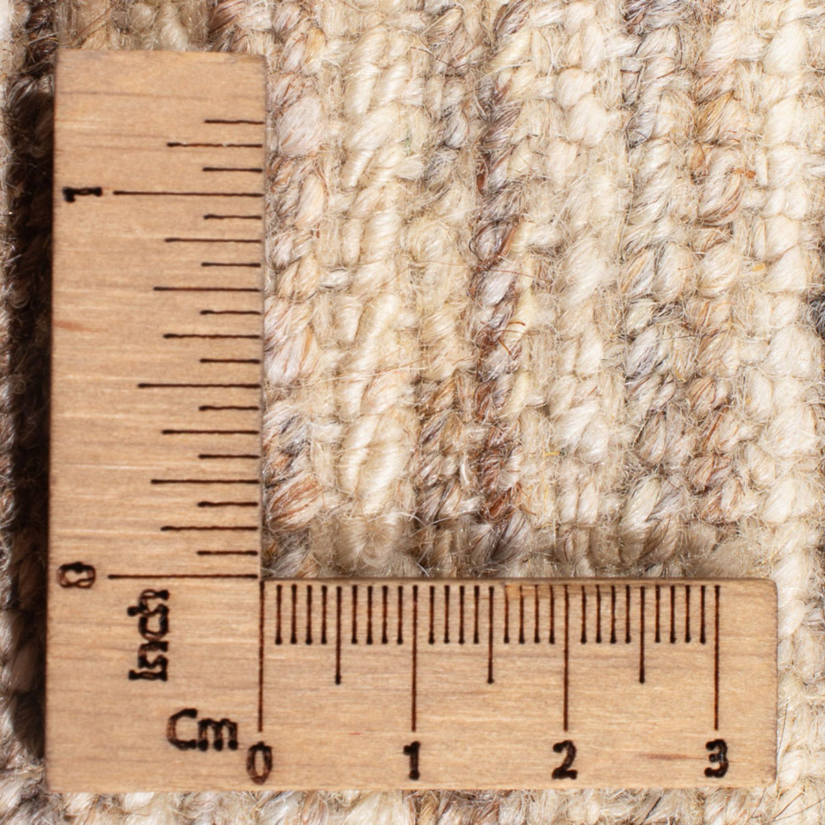 Dywan Gabbeh - perski - 149 x 97 cm - ciemny beż