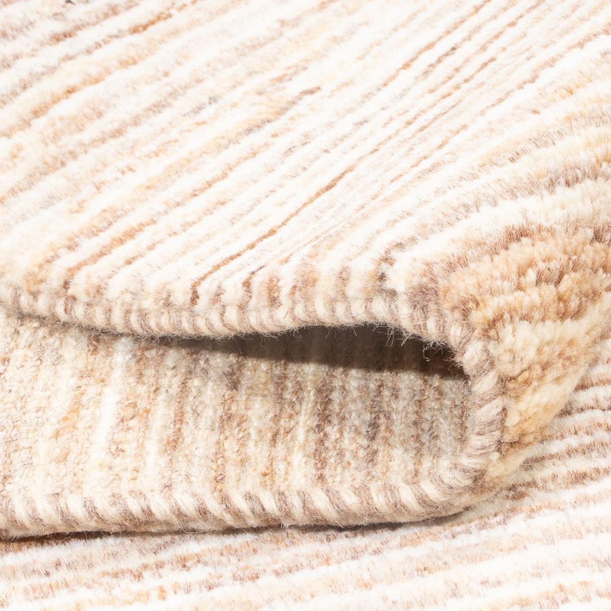 Dywan Gabbeh - perski - 147 x 101 cm - beżowy