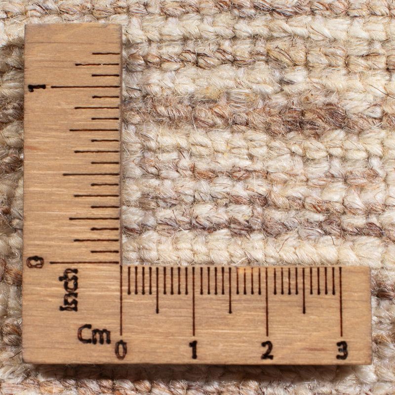 Dywan Gabbeh - perski - 146 x 100 cm - ciemny beż