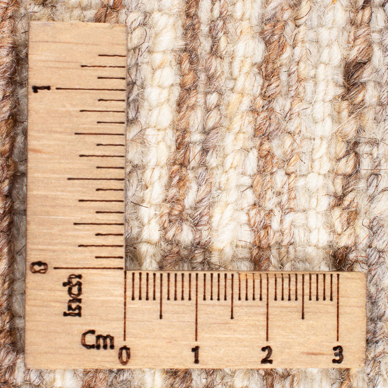 Dywan Gabbeh - perski - 145 x 102 cm - ciemny beż