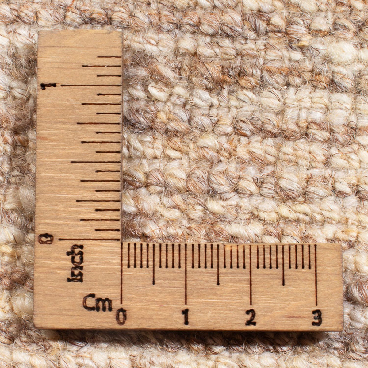 Dywan Gabbeh - perski - 148 x 102 cm - ciemny beż