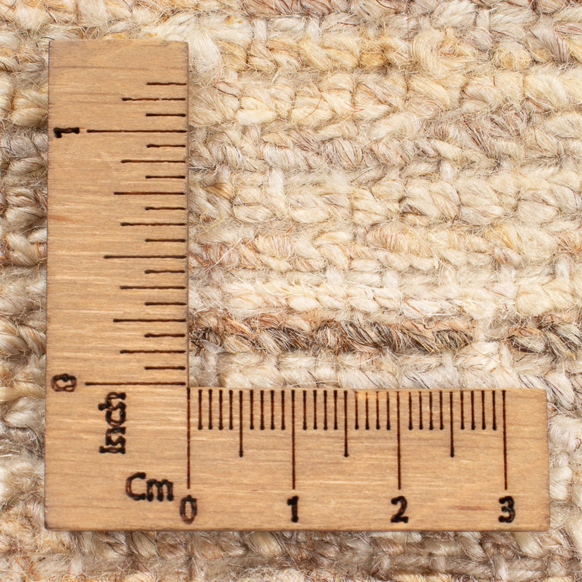 Dywan Gabbeh - perski - 144 x 98 cm - ciemny beż