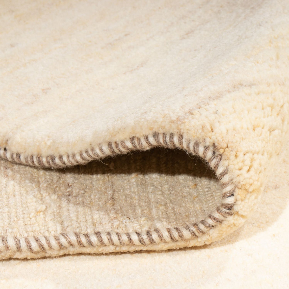 Dywan Gabbeh - perski - 226 x 174 cm - jasny beż