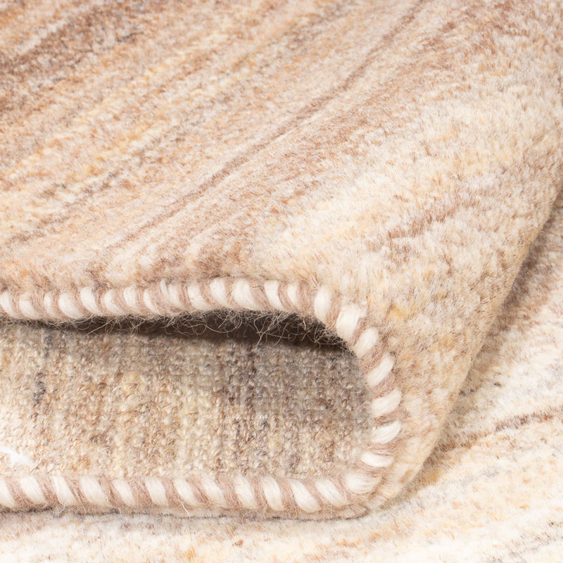 Biegacz Dywan Gabbeh - perski - 333 x 77 cm - natura