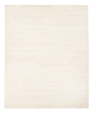 Dywan Gabbeh - perski - 197 x 145 cm - biały