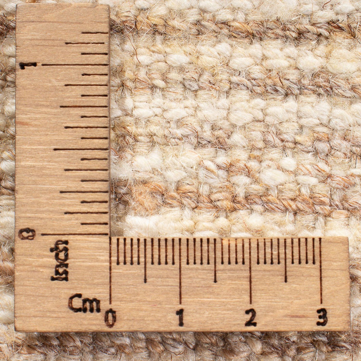 Dywan Gabbeh - perski - 145 x 97 cm - beżowy