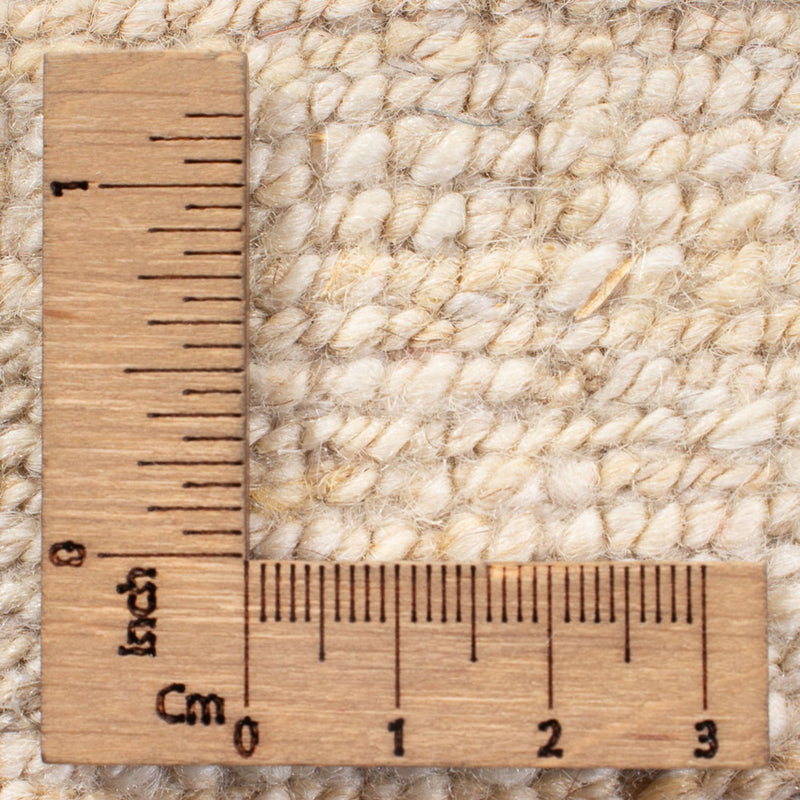 Dywan Gabbeh - perski - 101 x 61 cm - kremowy