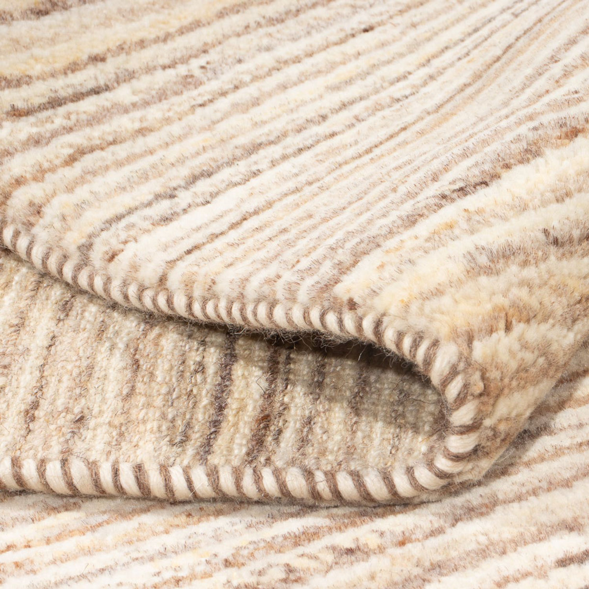 Dywan Gabbeh - perski - 244 x 172 cm - jasny beż