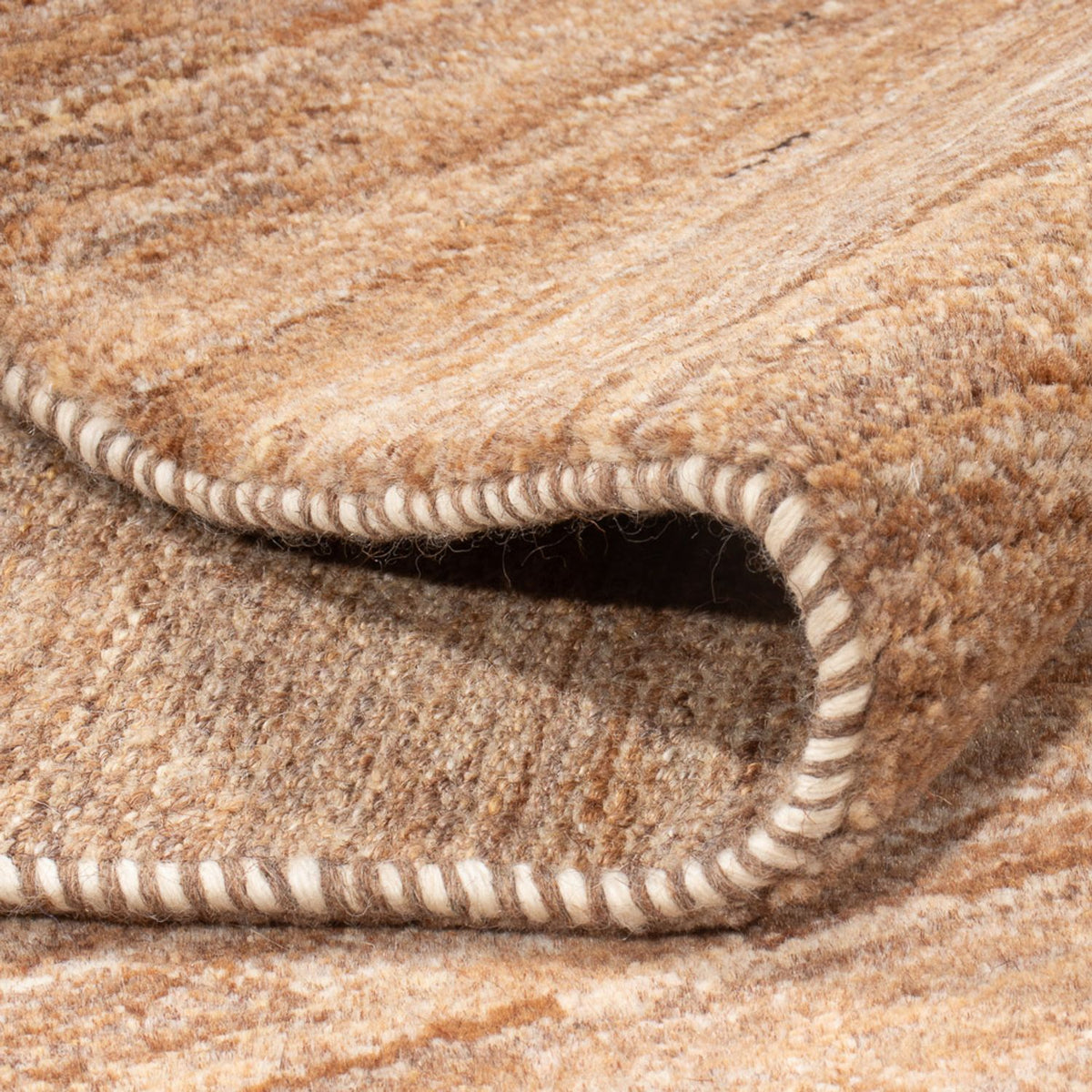 Dywan Gabbeh - perski - 242 x 170 cm - brązowy